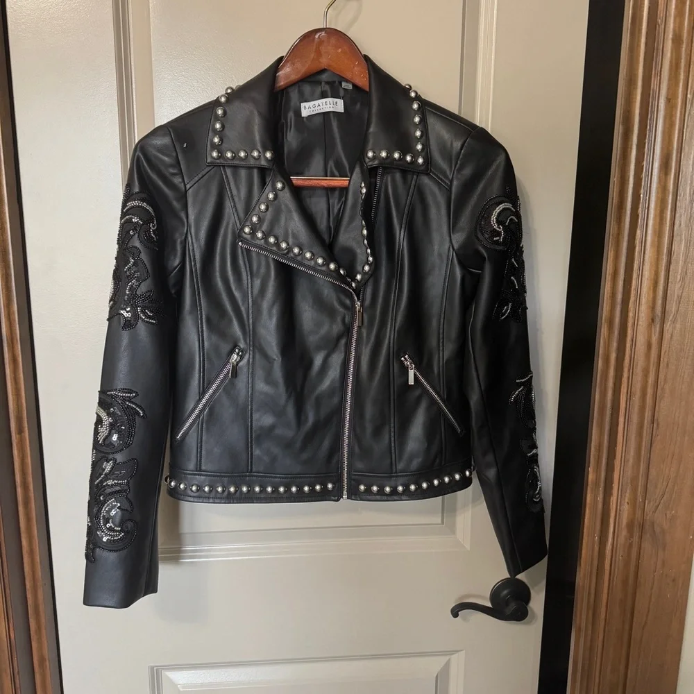 Bagatelle moto jacket s NWOT - Picture 1 of 10
